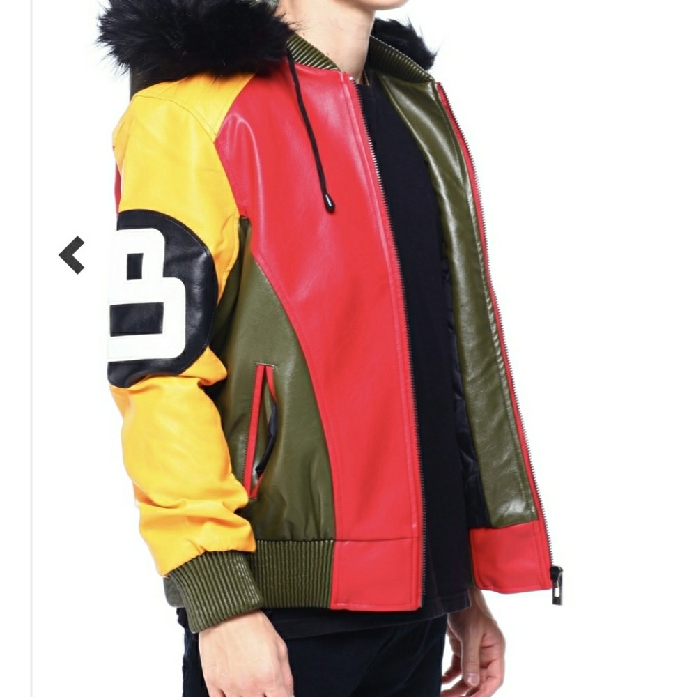 8 ball leather jacket